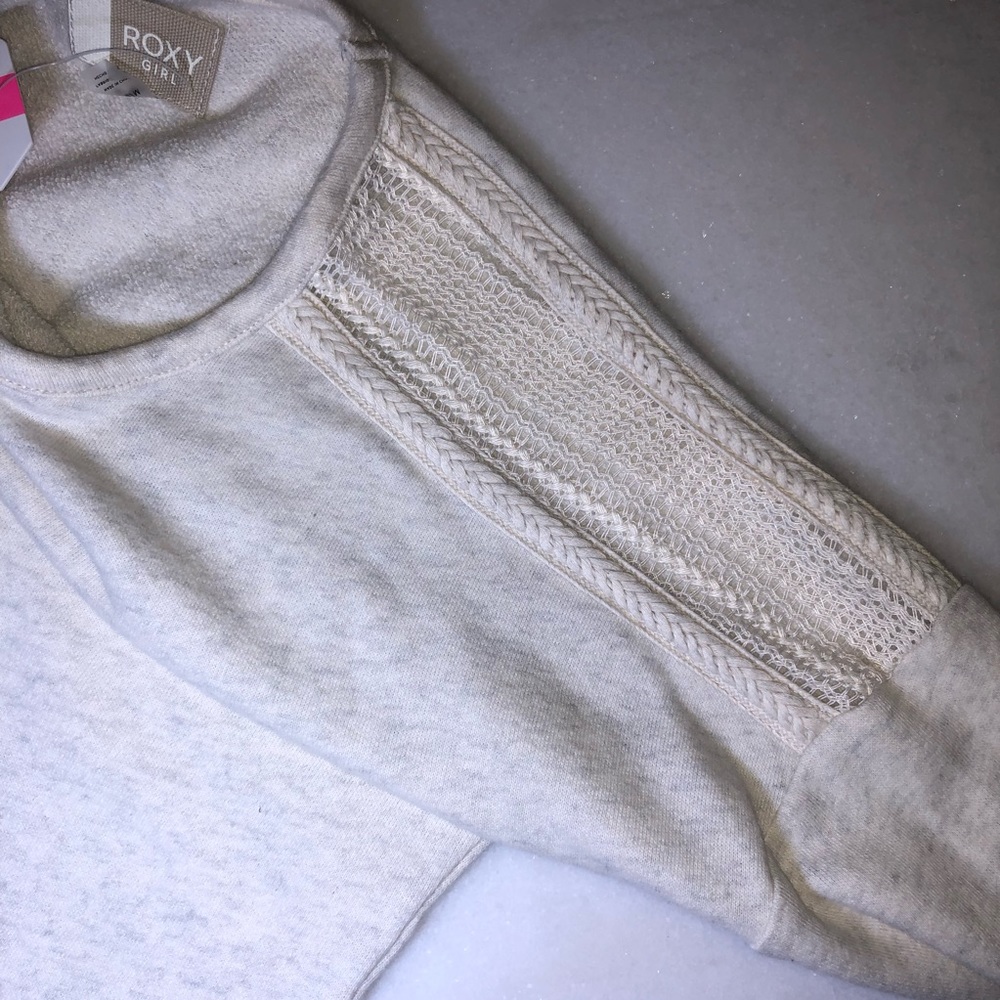 🆕Roxy Glitter And Gold Sweatshirt - Picture 5 of 5